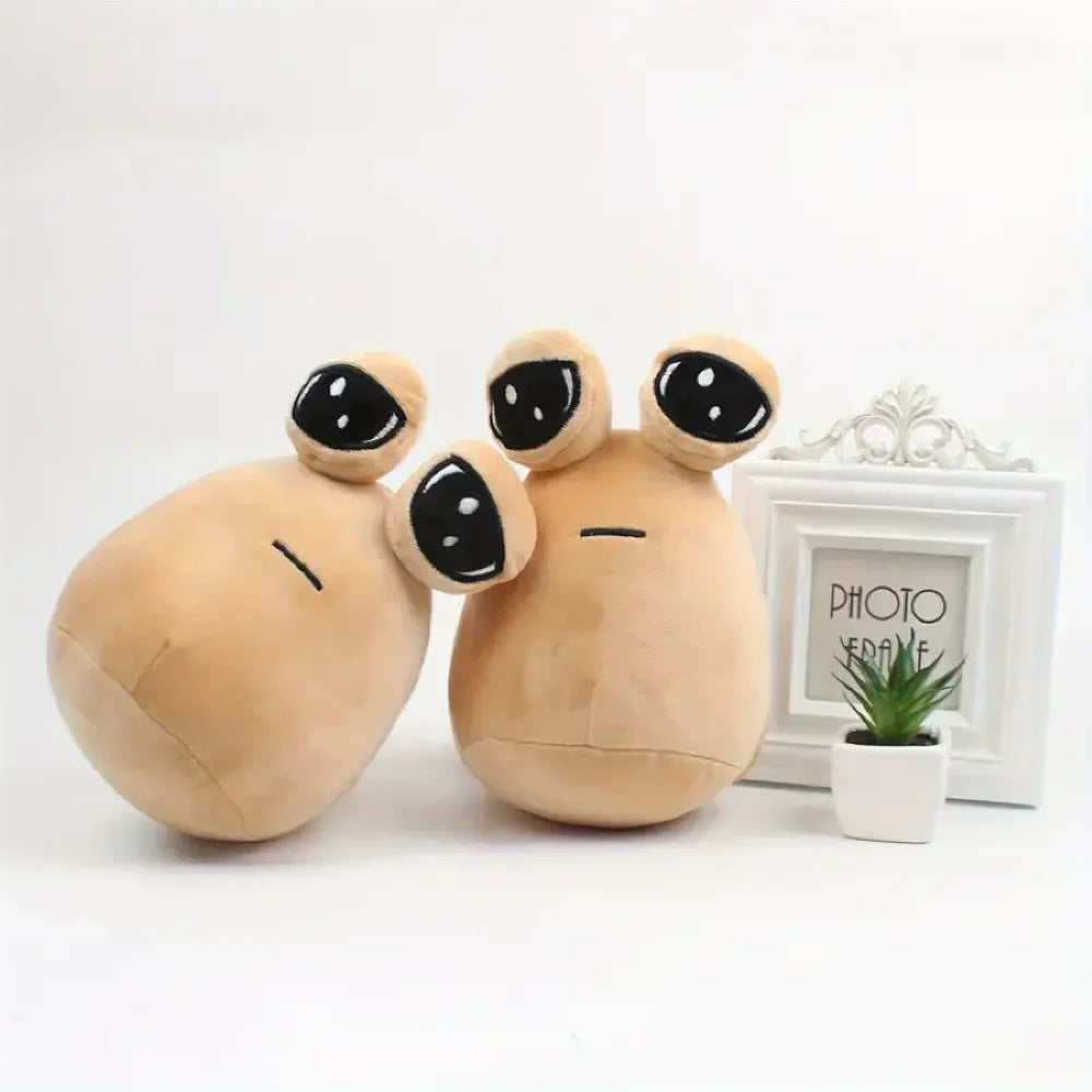 4 Styles Adorable Hot Game My Pet Alien Pou Plush Toy Pou Stuffed Animals Plush Perfect Gift Halloween Decor Thanksgiving Christ ALPENZO