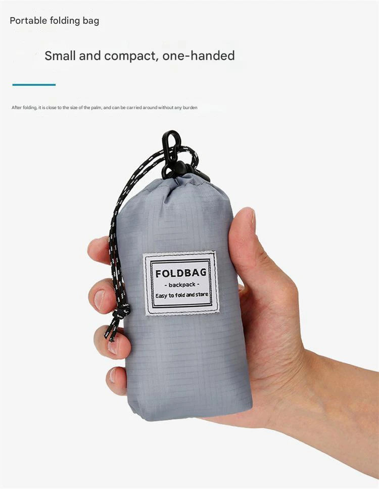 Outdoor Ultra-light Travel Portable Folding Backpack Waterproof Skin Storage Bag Mountaineering Leisure Sports Backpack