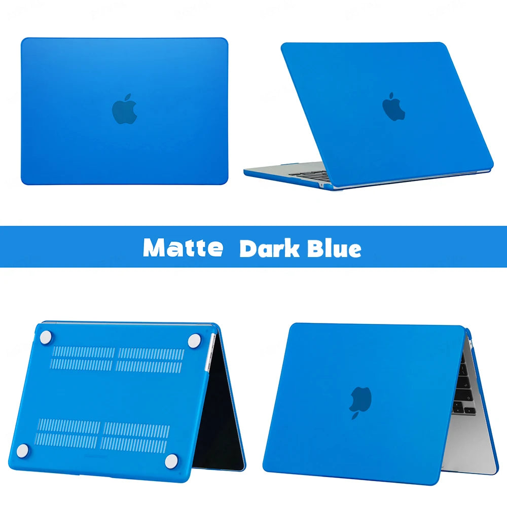 For Macbook Air 13 Case for Laptop accessories Macbook Air M1 M2 2023 Air 15 Funda Macbook Pro 14 case M3 2023 Pro 16 Cover - ALPENZO