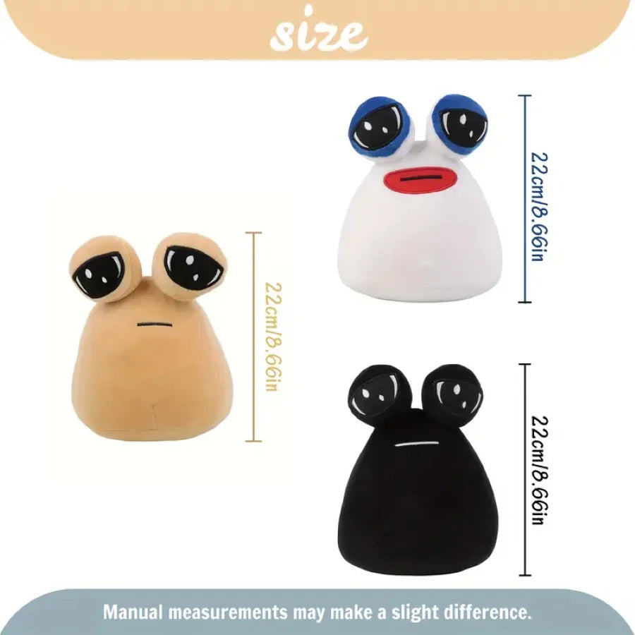 4 Styles Adorable Hot Game My Pet Alien Pou Plush Toy Pou Stuffed Animals Plush Perfect Gift Halloween Decor Thanksgiving Christ ALPENZO