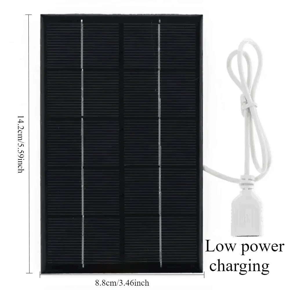 Wholesale Solar Panel 1-14pcs USB Waterproof Outdoor Hiking Camping Portable Battery Mobile Phone Charging Bank Charging Panel - ALPENZO