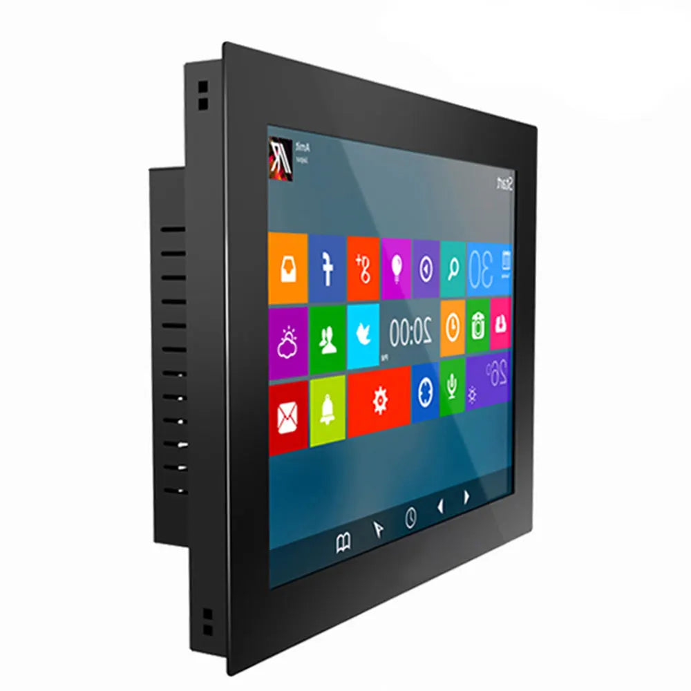 10" 12" 15 Inch Industrial Computer All In One PC Mini Tablet Panel With Resistive Touch Screen Intel Core i3 with Win 10 PRO - ALPENZO