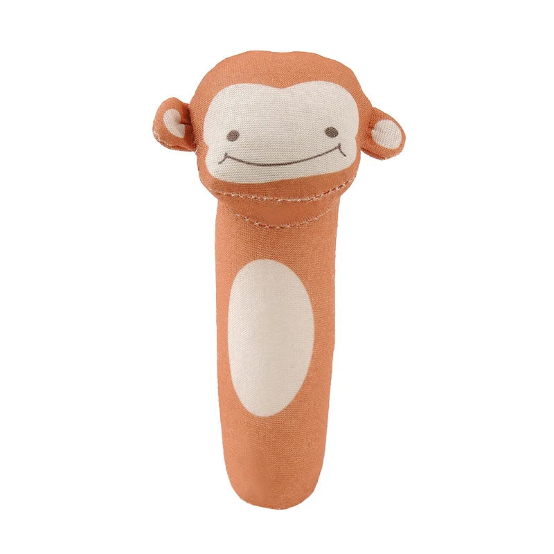 QWZ Hot Cute Baby Rattle Toys Rabbit Plush Baby Cartoon Bed Toys for Newborn 0-24 Months Educational Toy Sheep Bear Hand Bells ALPENZO