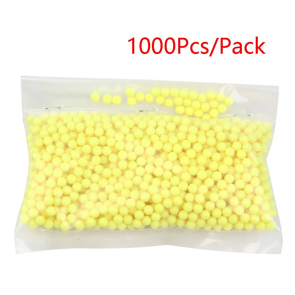 1000Pcs/Pack Airsoft Paintball Balls 6mm Strike BB Ball Strike Rifle Gun Shooting Slingshot Plastic Ammo Speed Load For Hunting