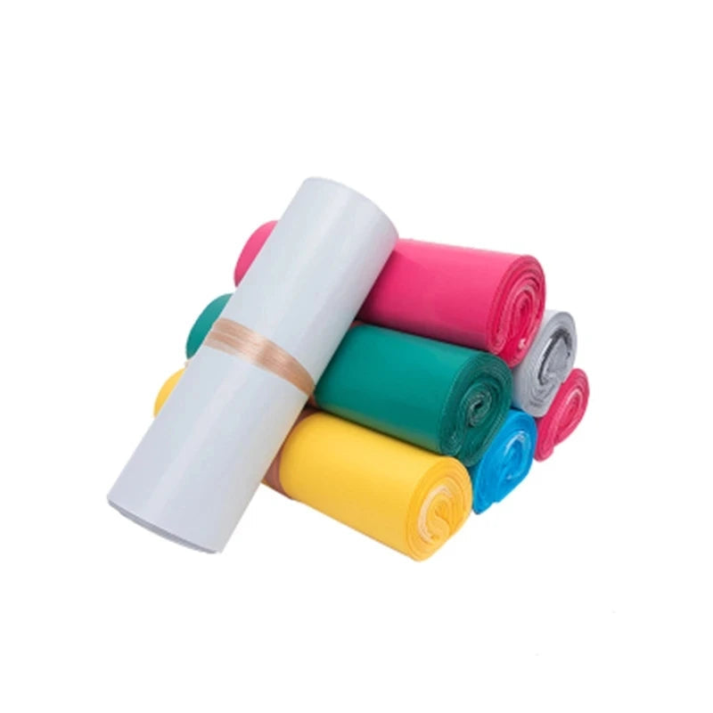 INPLUSTOP Ploy Shipping Bags Opaque PE Plastic Express Envelope Storage White Color Mailing Bags Self Adhesive Seal Courier Bag ALPENZO