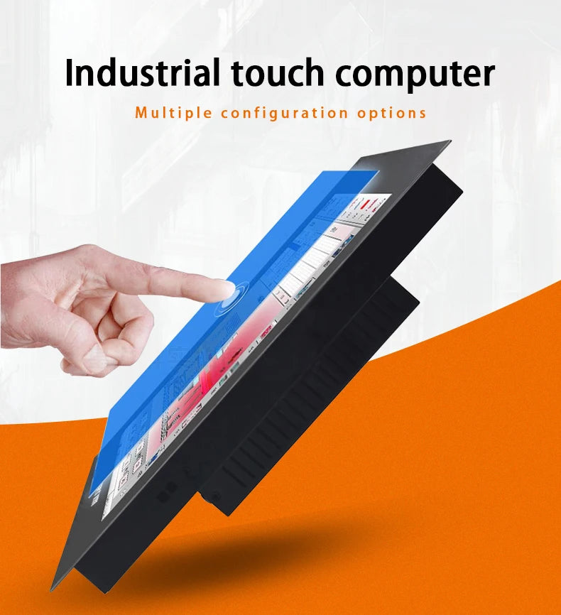 10" 12" 15 Inch Industrial Computer All In One PC Mini Tablet Panel With Resistive Touch Screen Intel Core i3 with Win 10 PRO - ALPENZO