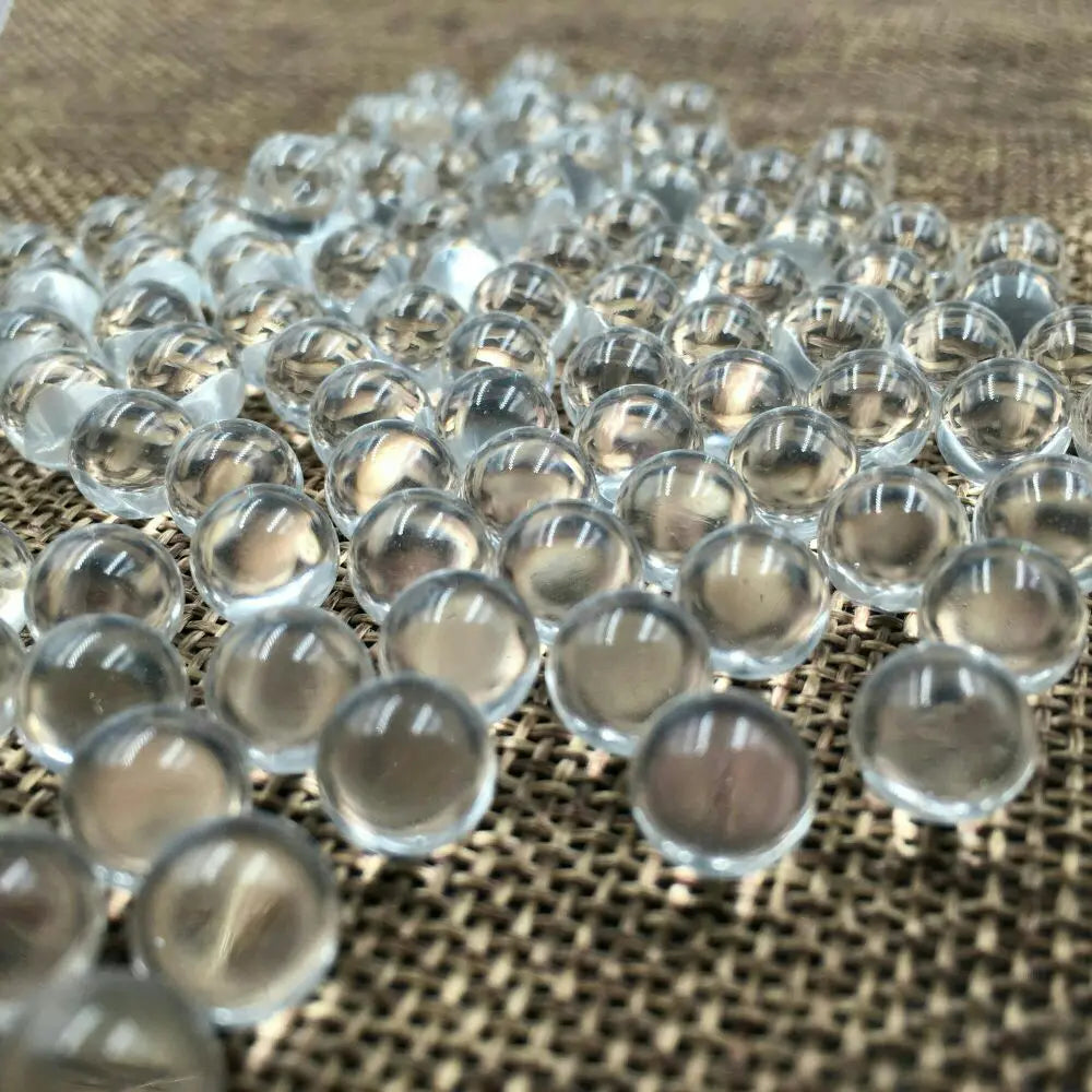 200pcs 6mm Pinball Glass Ball Use for shooting Extra Hyaline Glass BB Bullets Ball Circular Particle Pellets Hunting
