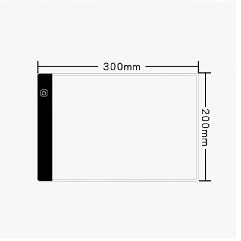 A4 Level Dimmable Led Drawing Copy Pad Board Children's Toy Painting Educational Kids Grow Playmates Creative Gifts For Children ALPENZO