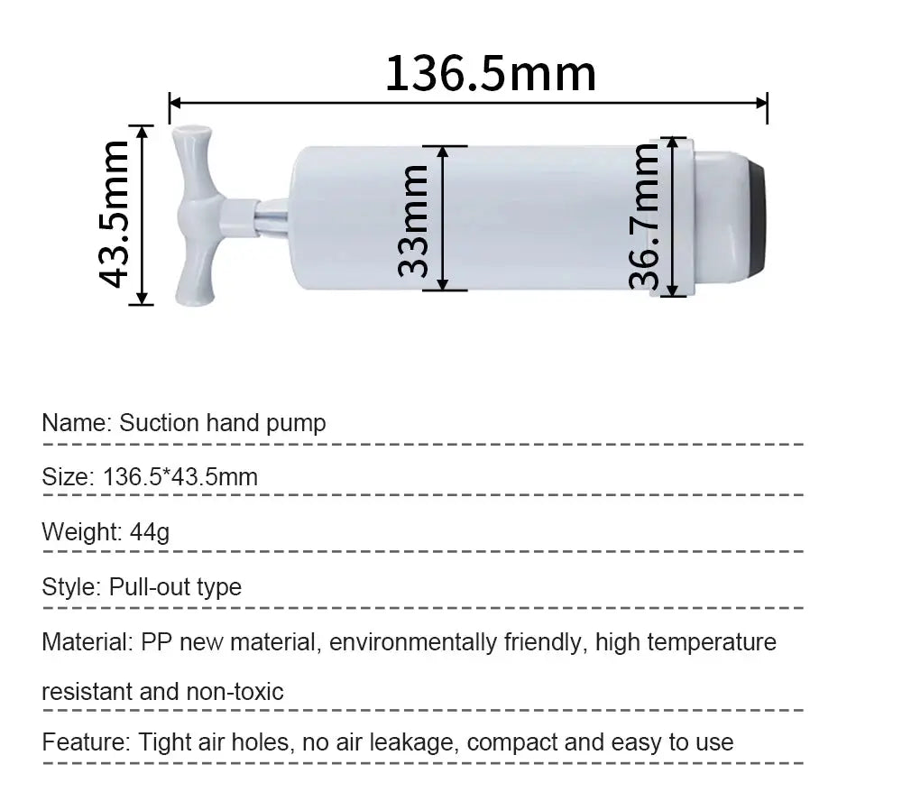 PLA ABS TPU PETG Filament Vacuum Bag With Handle Air Pump 3D Printer Filaments Storage Bag Dryer Keep 3D Printing Accessories - ALPENZO