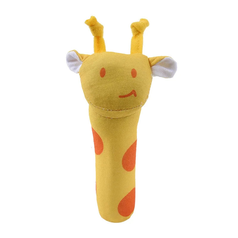 QWZ Hot Cute Baby Rattle Toys Rabbit Plush Baby Cartoon Bed Toys for Newborn 0-24 Months Educational Toy Sheep Bear Hand Bells ALPENZO