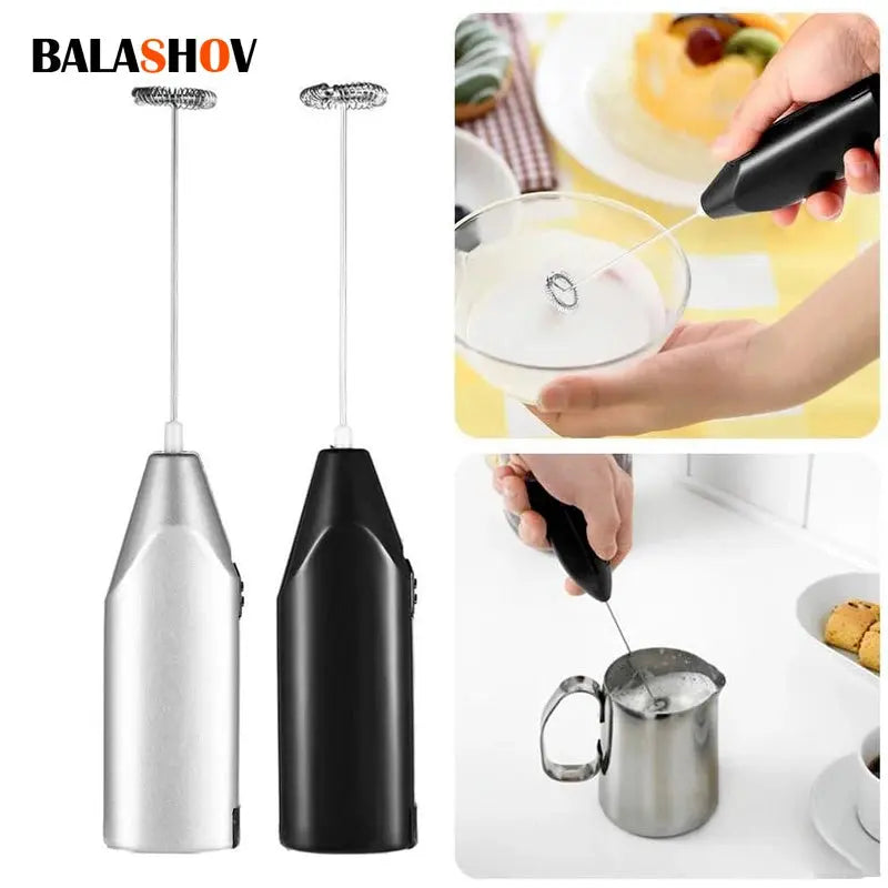Wireless Milk Foamer Coffee Whisk Mixer Electric Blender Egg Beater Mini Frother Handle Stirrer Cappuccino Maker Cooking Tools - ALPENZO