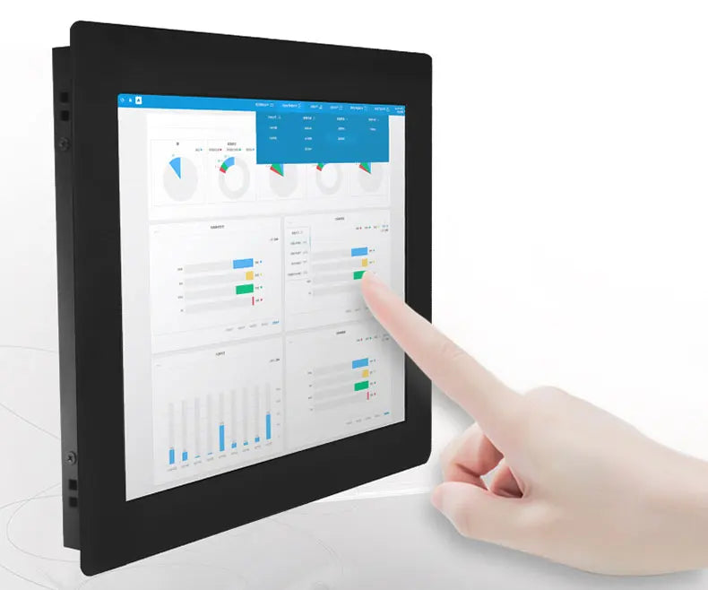 10" 12" 15 Inch Industrial Computer All In One PC Mini Tablet Panel With Resistive Touch Screen Intel Core i3 with Win 10 PRO - ALPENZO