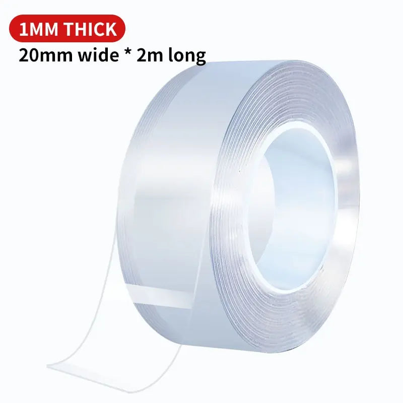 Nano Double Sided Tape Transparent Waterproof Strong Tape Reusable Nano Tape Kitchen Bathroom Home Decoration - ALPENZO