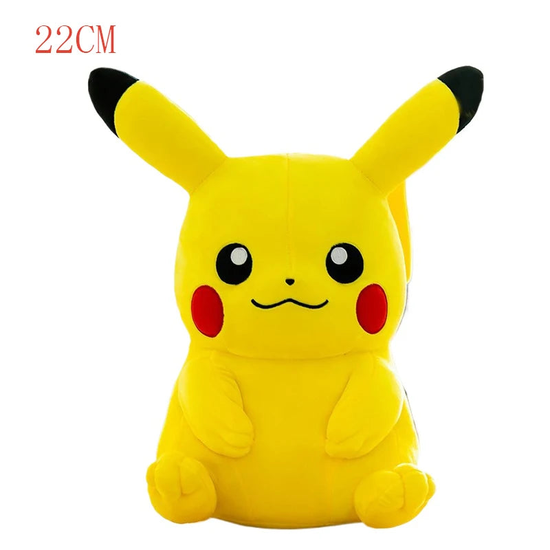 Pokemon Pikachu Stuffed Toys Anime Cartoon & Cute Plush Dolls Throw Pillow Birthday Gift For Kids Friends Boys Home Decoration ALPENZO