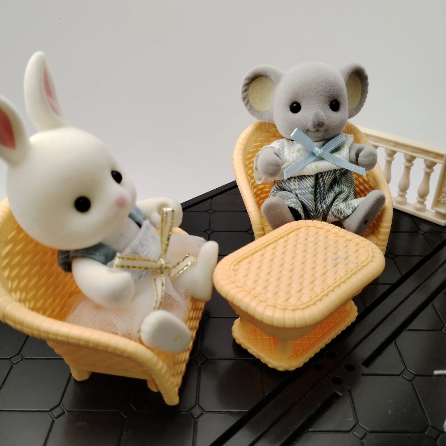 miniature items dollhouse furniture accessories living room bedroom supermarket shopping games family interaction doll kids toys ALPENZO