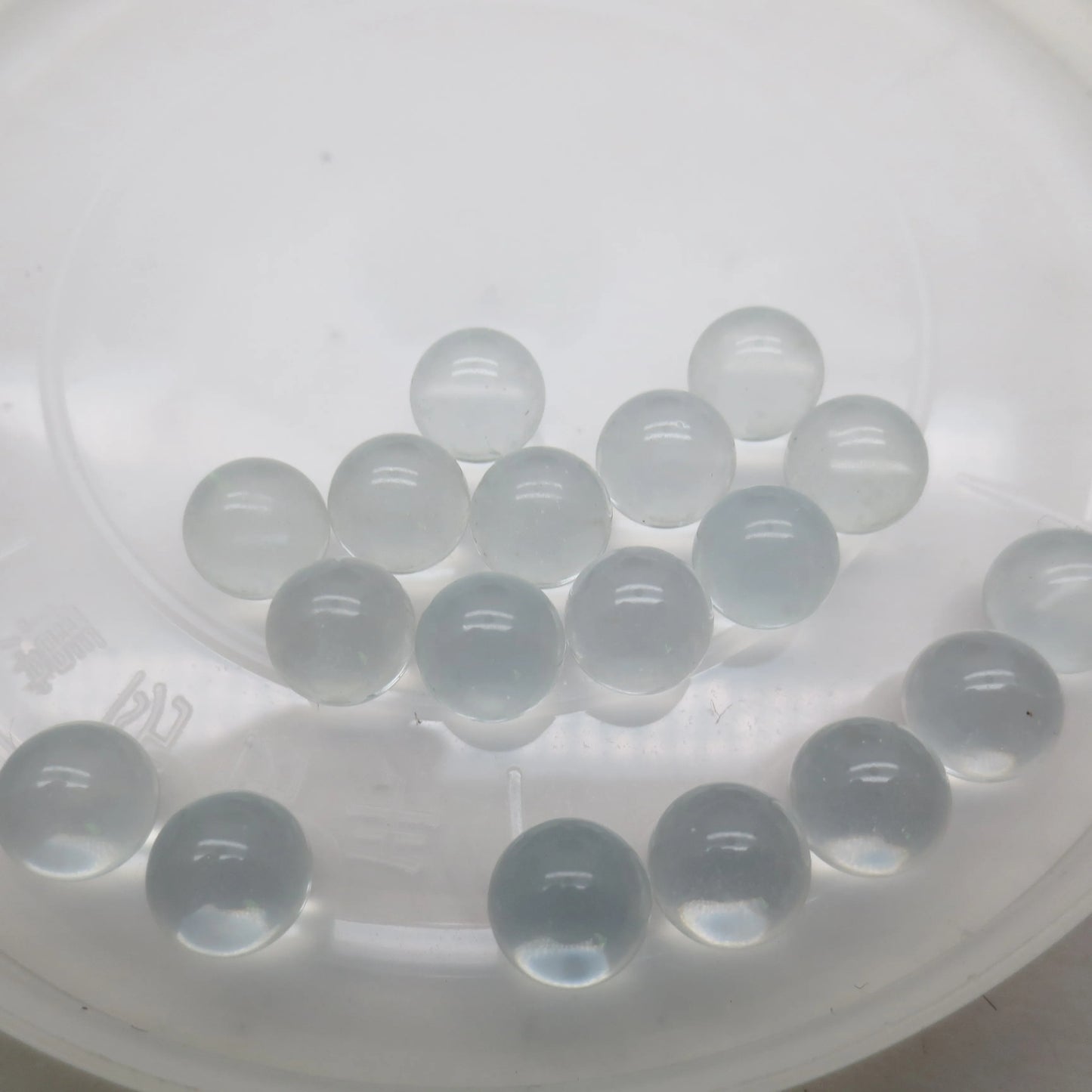 200pcs 6mm Pinball Glass Ball Use for shooting Extra Hyaline Glass BB Bullets Ball Circular Particle Pellets Hunting