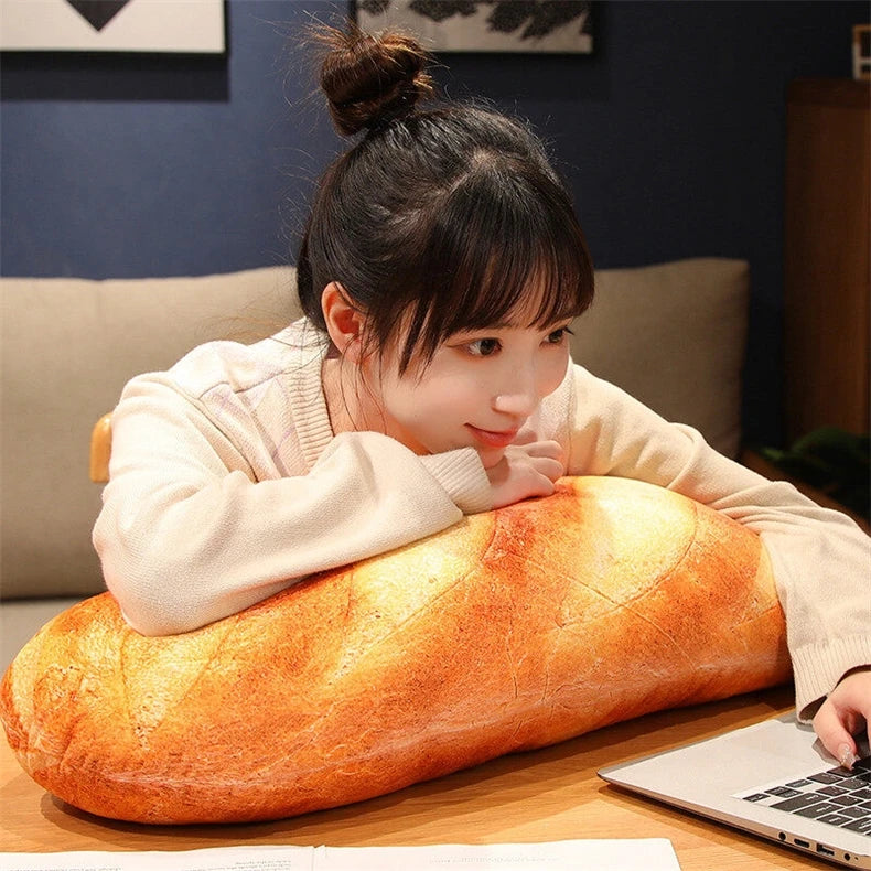 French Bread Pillow Plush Stuffed Printing Images Food Plushie Peluche Party Prop Decor Sleeping Companion Kits Gift Room Decor ALPENZO