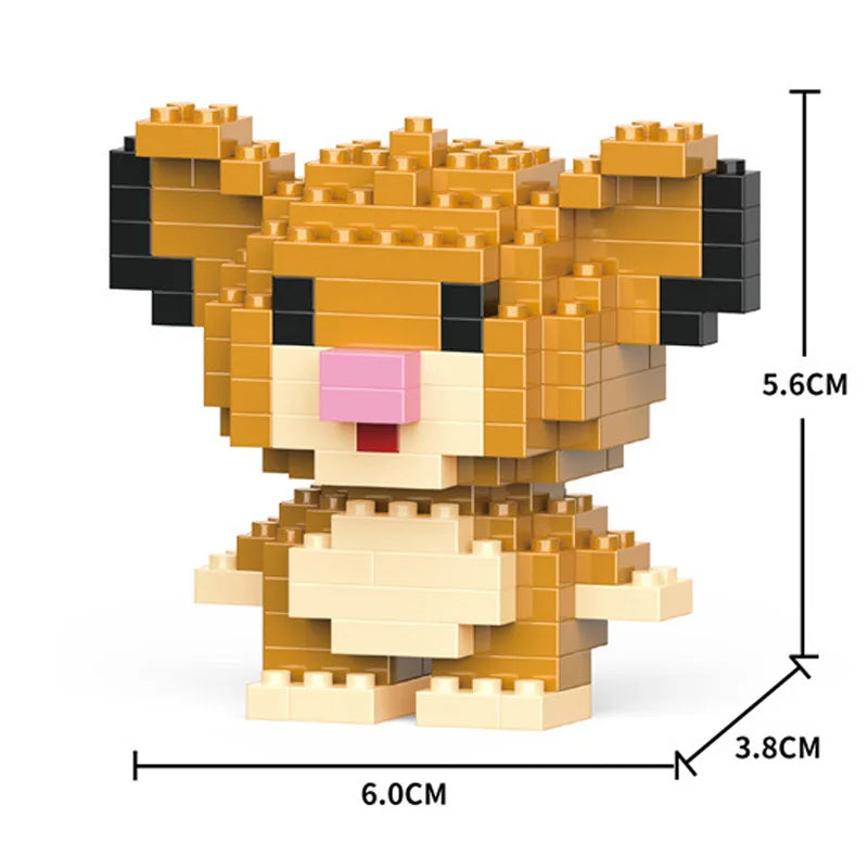 Stitch LinaBell StellaLou Building Blocks Cartoon Character Assembled Model building block Dolls Toys Children Gifts ALPENZO