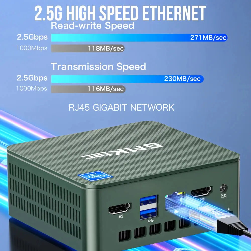 GMKtec G3 Mini PC Intel Alder Lake N100 Windows 11 Pro Mini PC 8/16GB DDR4 256/512GB PCIe M.2 SSD WiFi 6 BT5.2 Desktop Computer - ALPENZO