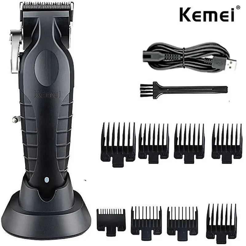 Kemei KM-2296 KM-2299 KM-1102 Professional Hair Clipper Kit Electric Shaver Male Hair Cutting Machine Men’s Trimmer Machine - ALPENZO