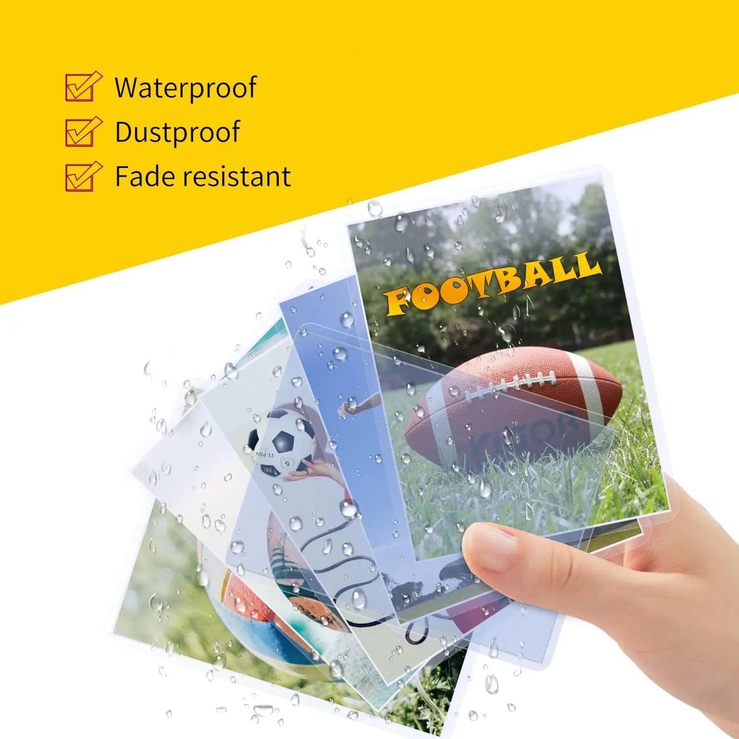3" x 4" Clear Regular Toploaders for Cards with Card Sleeves Bundle Standard Size 25/50/100ct for All Kinds of Game Cards ALPENZO
