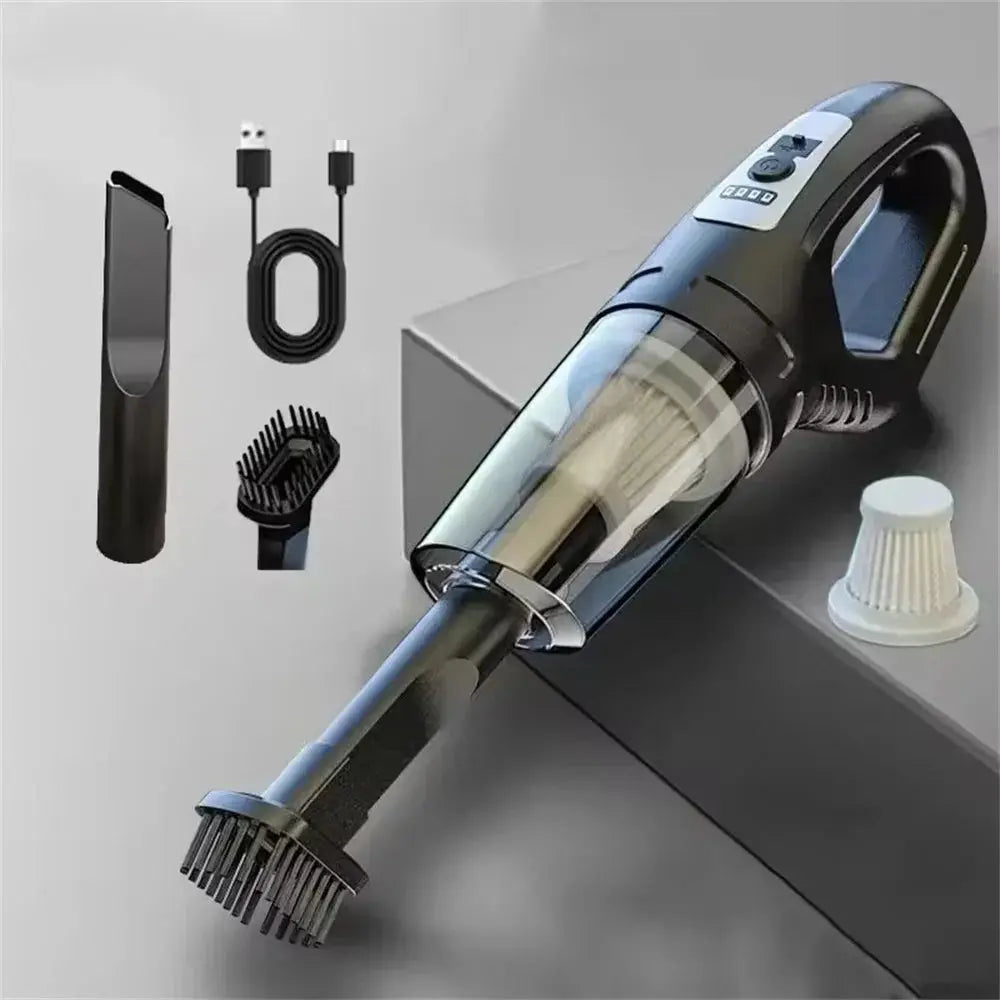 Wireless Vacuum Cleaner Powerful Suction Rechargeable Handheld Vacuum Cleaner Quick Charge for Car Home Pet Hair - ALPENZO