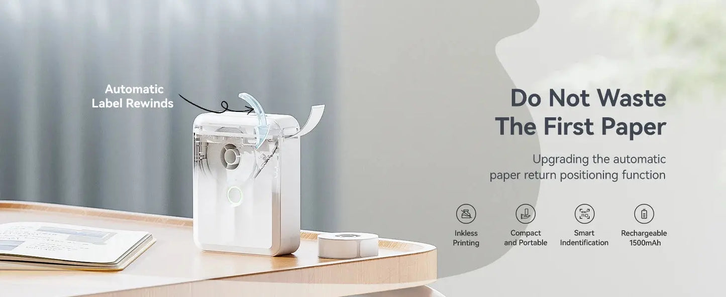 Niimbot D110 Wireless Mini Portable Printer Smart Label Printer Mobile Phone For Thermal Adhesive Sticker Labeling Maker Machine - ALPENZO