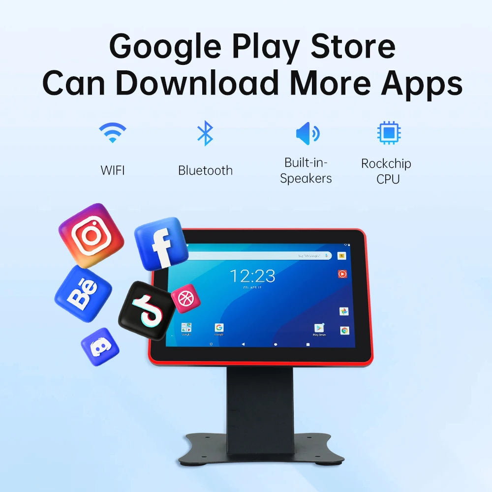 10 15.6 18.5 21.5 Inch Android 11 POS Touchscreen Monitor Tablet Multi-Touch-Screen-Display for Retail Restaurant,, Bar, Gym - ALPENZO