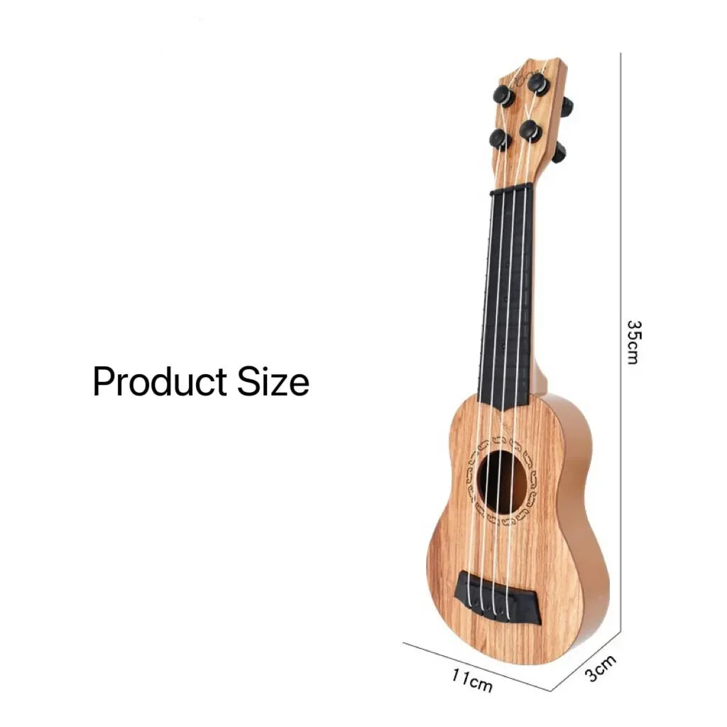 35cm Children Guitar Toy Can Be Used To Play Elementary Instruments With Paddles Simulating Yukrili Music Toys ALPENZO