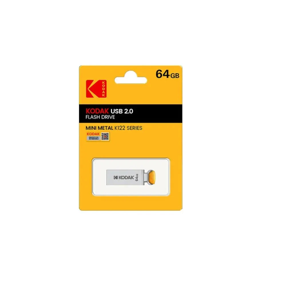 Kodak KODAK K122 USB2.0 mini full metal USB flash drive high speed car 32G-128G computer office USB flash drive - ALPENZO