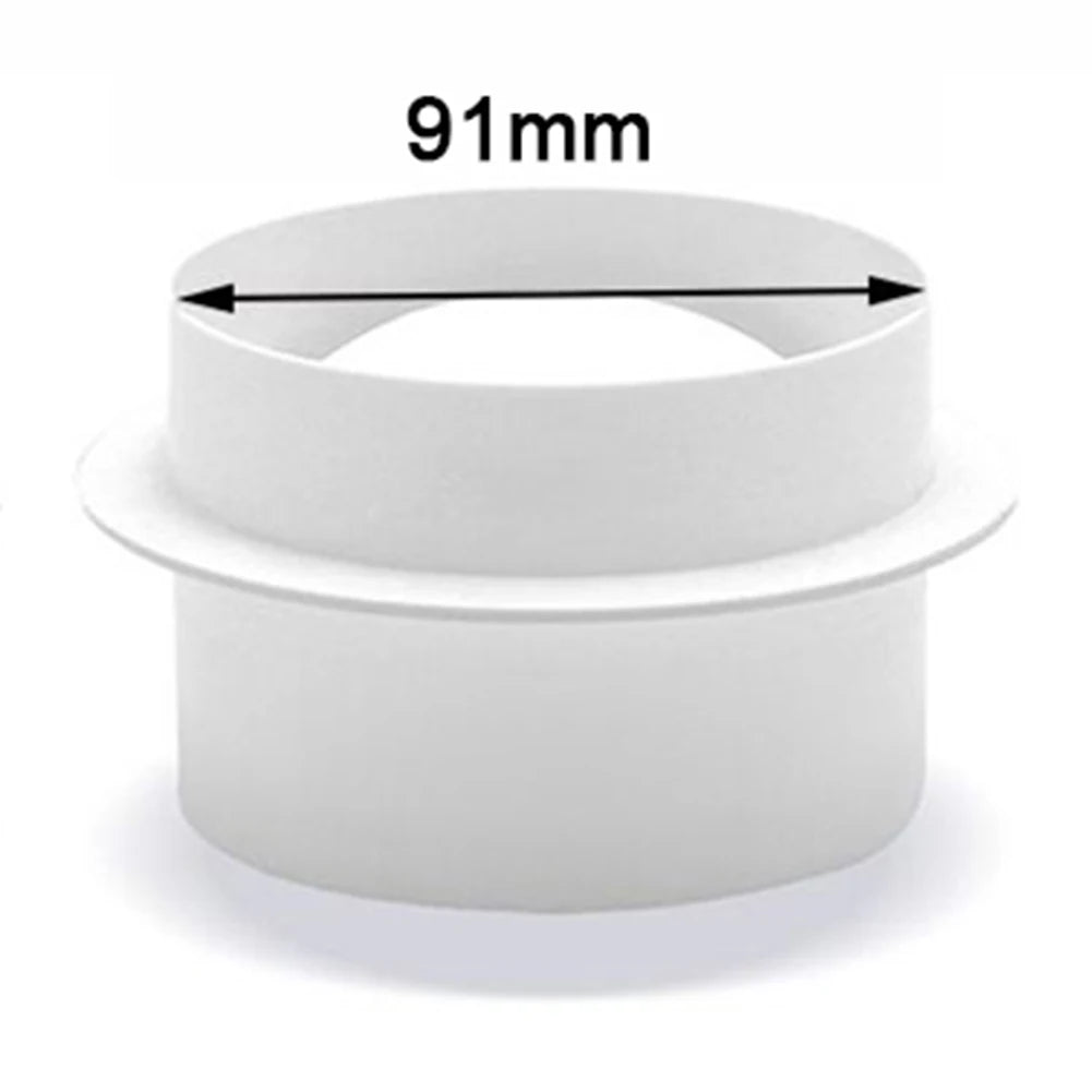 Ventilation Pipe Round Check Valve Air Duct Control Exhaust Fan Pipe Accessories Kitchen Exhaust Fan Hose Anti Odor Valve - ALPENZO