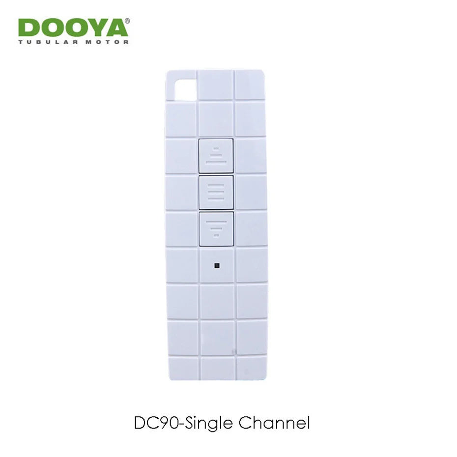 Original Dooya DC90 Single Channel Transmitter for Dooya Motors, RF 433MHZ Remote Control, Dooya Automatic Curtain Accessories - ALPENZO