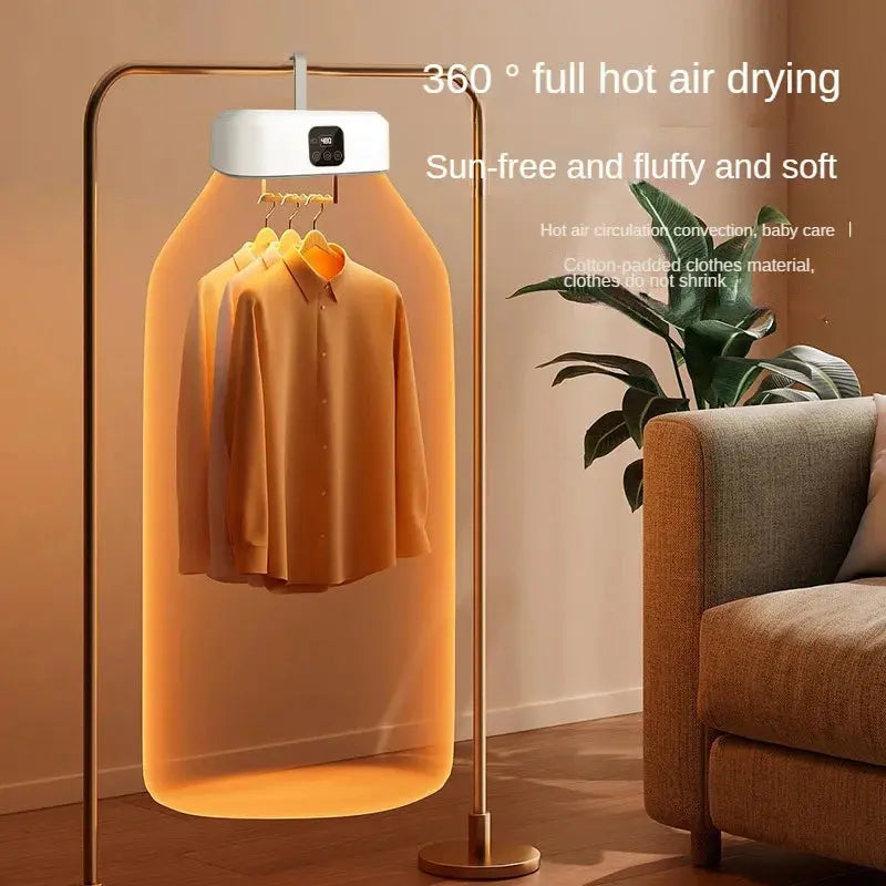 Remote Control Multifunctional Dryer Electric Clothes Home Cabinet Floor Machine Laundry Dryers Warm Air Dryer With Timing Home - ALPENZO