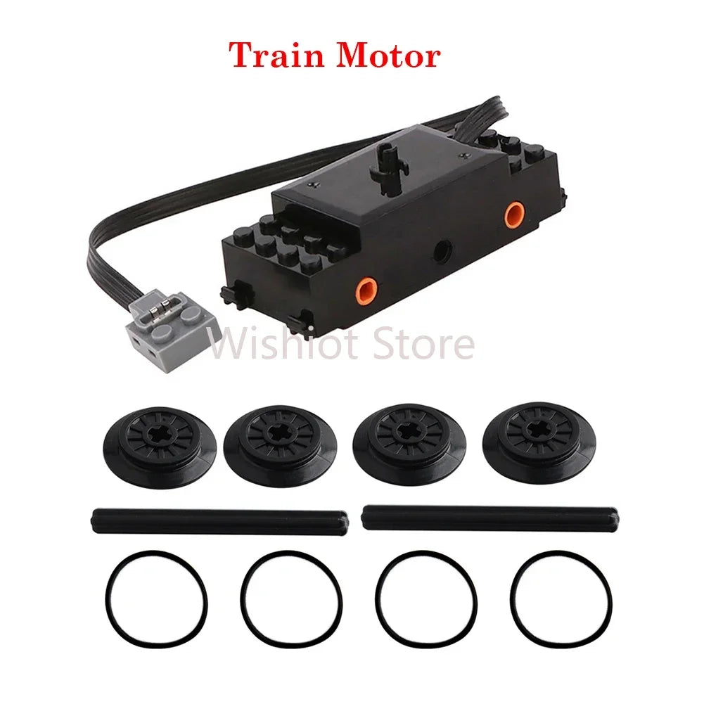 Technical MOC Power Functions Parts M L XL Servo Motor Train Buggy Motor IR Remote Compatible With Legoeds 8881 8883 5292 8886 ALPENZO