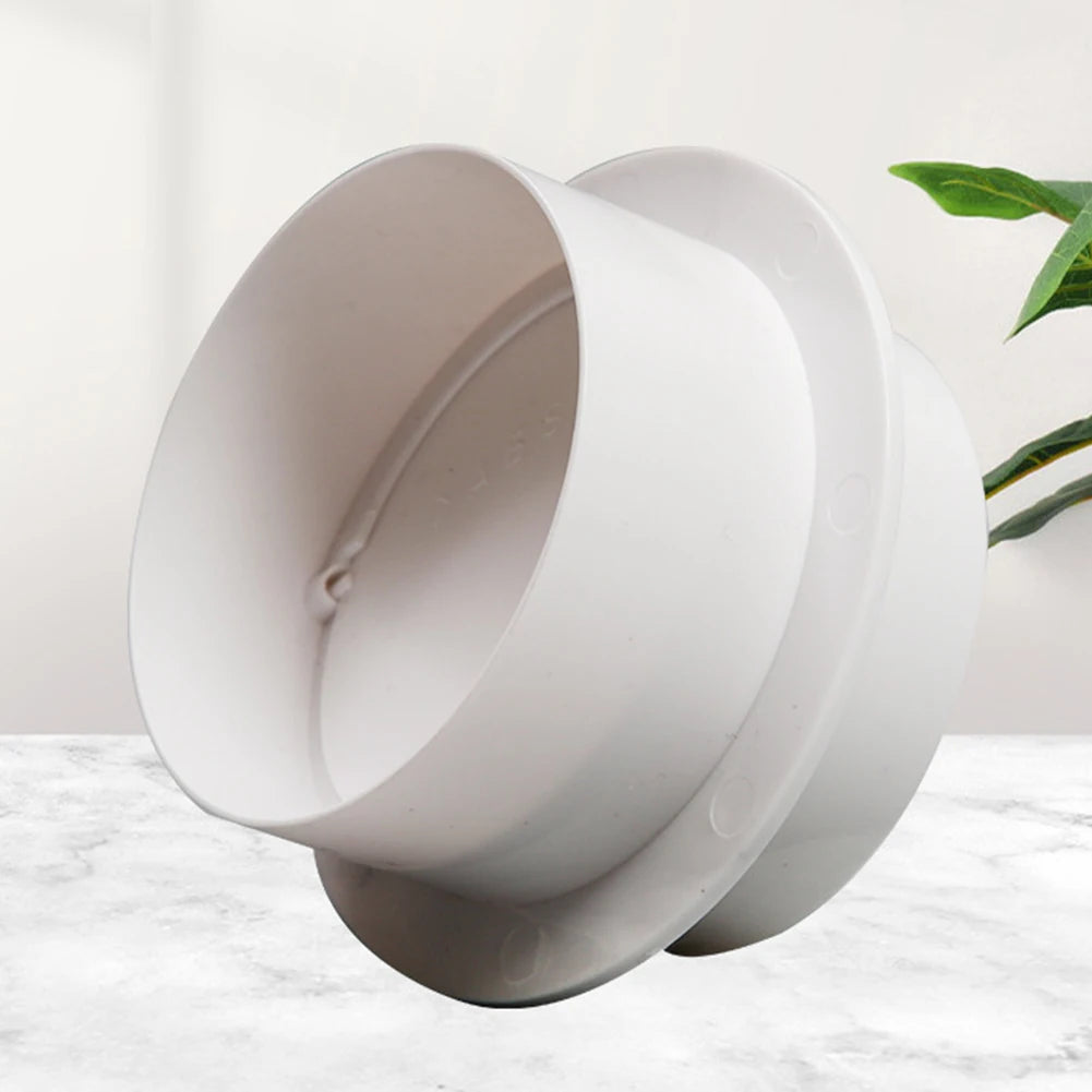 Ventilation Pipe Round Check Valve Air Duct Control Exhaust Fan Pipe Accessories Kitchen Exhaust Fan Hose Anti Odor Valve - ALPENZO
