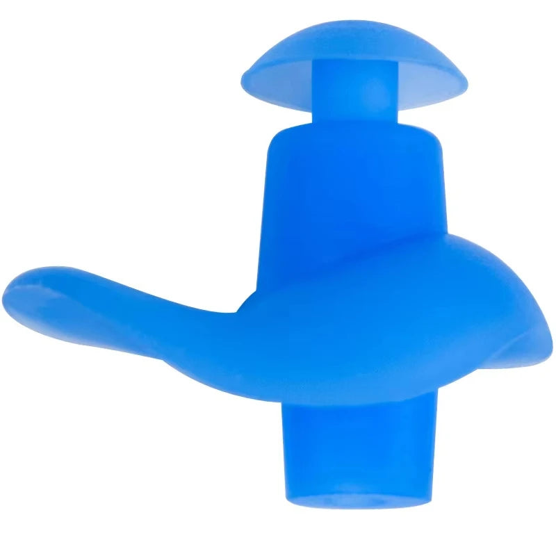 Durable Earplugs Classic Delicate Texture 1 Pair Waterproof Soft Earplugs Silicone Portable Ear Plugs Swimming Accessories