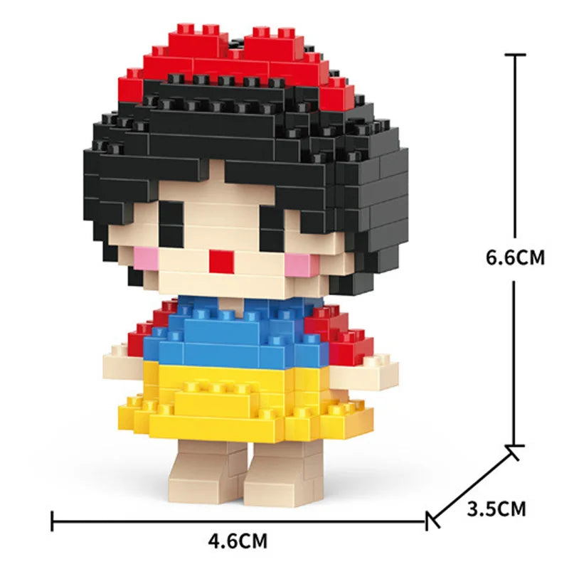 Stitch LinaBell StellaLou Building Blocks Cartoon Character Assembled Model building block Dolls Toys Children Gifts ALPENZO