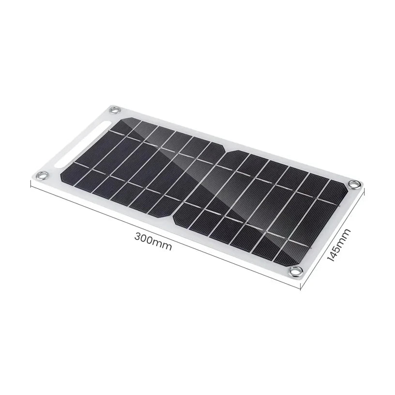 Wholesale Solar Panel 1-14pcs USB Waterproof Outdoor Hiking Camping Portable Battery Mobile Phone Charging Bank Charging Panel - ALPENZO