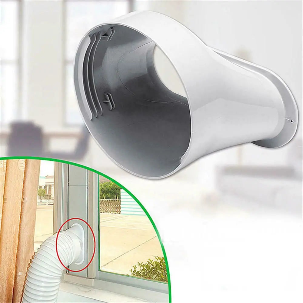 Newest Portable Window Kit Slide Plate Adjustable Adaptor Wind Shield Exhaust Hose Tube Connector Air Conditioner Accessories - ALPENZO