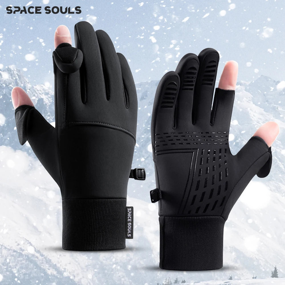 Winter Men's Women's Warm Gloves Windproof Waterproof Touchscreen Gloves Outdoor Sports Running Fishing Cycling Skiing GloveS