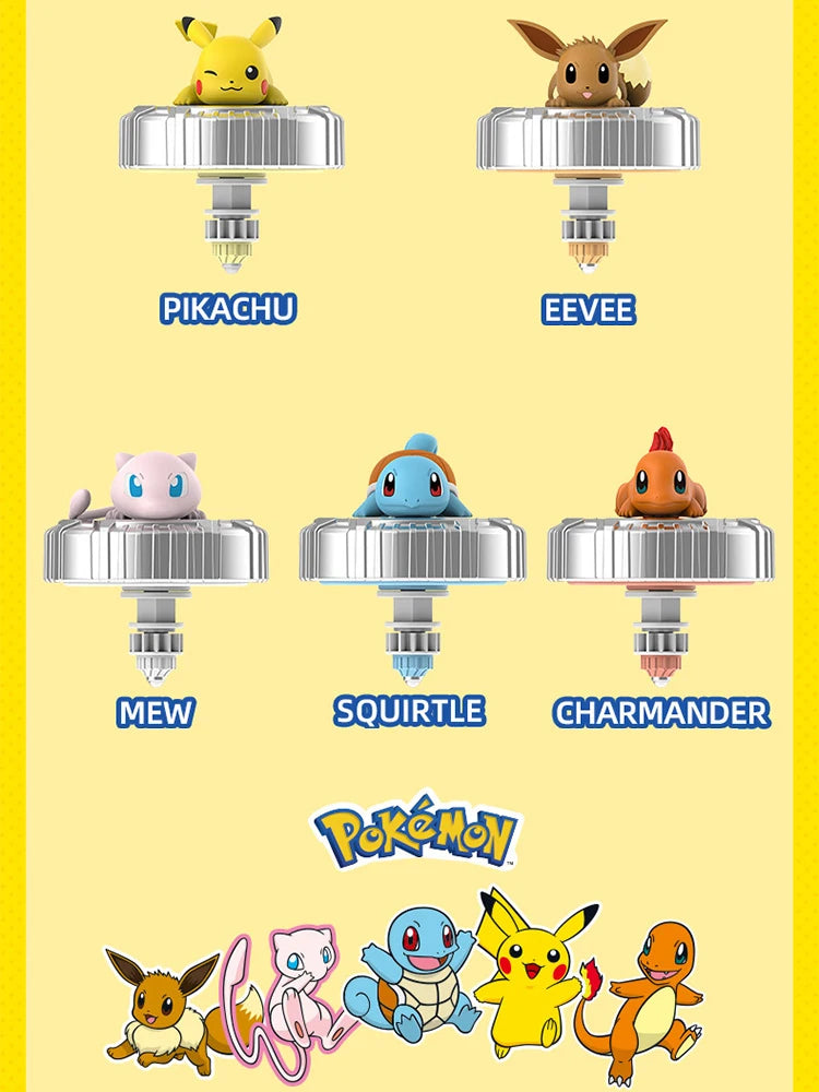 LDCX Pokemon Pet Elf Parents Children Interactive Children's Toy Gift Set 1 against Gyro Pikachu Squirtle Charmander Christmas ALPENZO