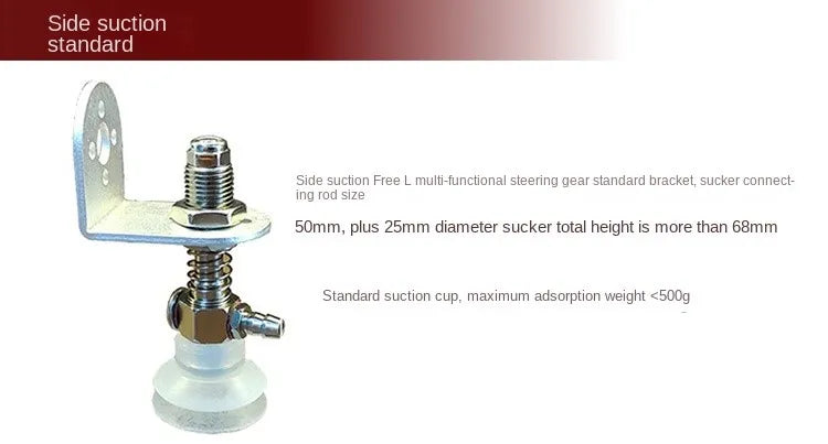 0.3/1/3/6/10/20kg Mechanical Arm Vacuum Pump Suction Cup with PWN Control Switch Sucker for Robot Arm UNO R3 Programmable Robot ALPENZO
