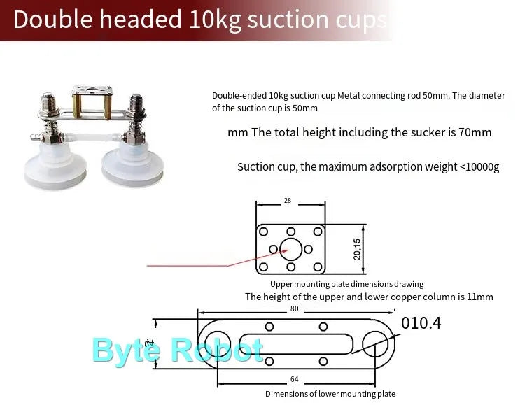 0.3/1/3/6/10/20kg Mechanical Arm Vacuum Pump Suction Cup with PWN Control Switch Sucker for Robot Arm UNO R3 Programmable Robot ALPENZO