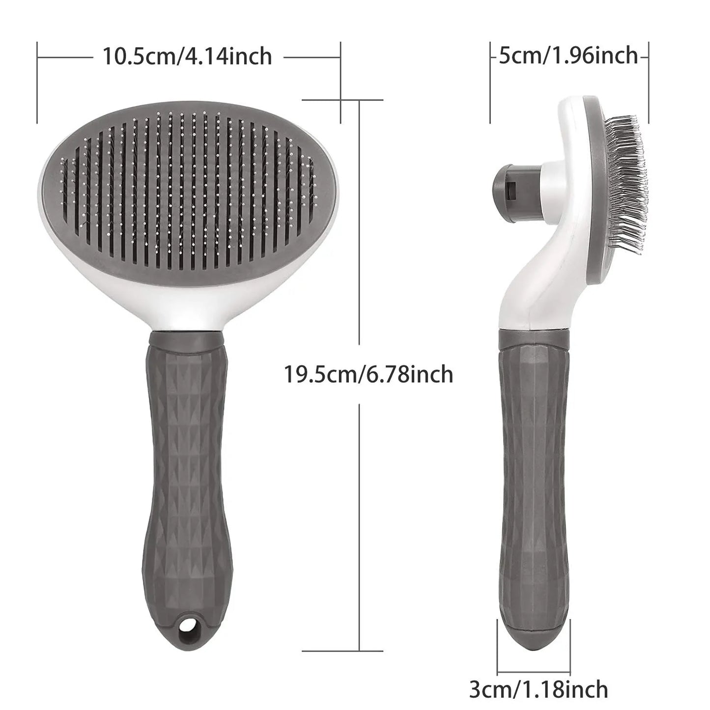 Pet Dog Brush Cat Comb Self Cleaning Pet Hair Remover Brush For Dogs Cats Grooming Tools Pets Dematting Comb Dogs Accessories - ALPENZO