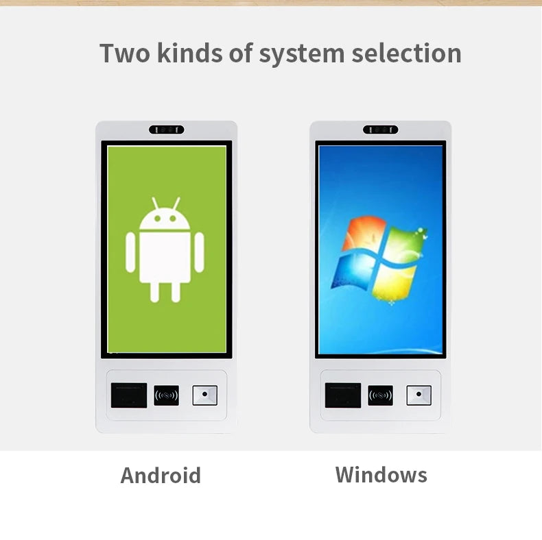 TouchWo 27 32 inch Windows/Android OS Capacitive Touch Screen Pc Touchscree Self Service Ticket/Payment/Ordering Kiosk - ALPENZO