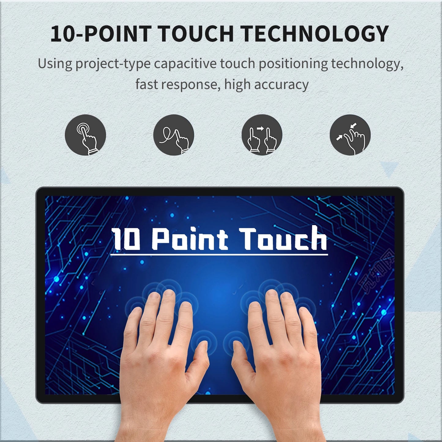 TouchWo 21.5 27 32 Inch Hdmi Touch Screen Pc Touchscreen Monitor Android11/Window 10 Tablet Industrial All In One Pc With Wifi - ALPENZO