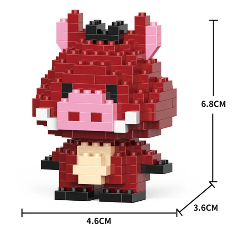 Stitch LinaBell StellaLou Building Blocks Cartoon Character Assembled Model building block Dolls Toys Children Gifts ALPENZO