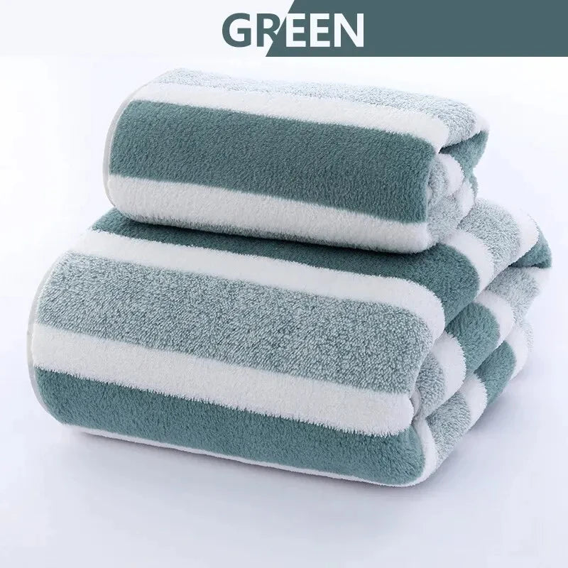 New Home Soft and Comfortable Bath Towels for Men and Women, Absorbent and Comfortable Couple's Large Towels, Wrapping Towels - ALPENZO