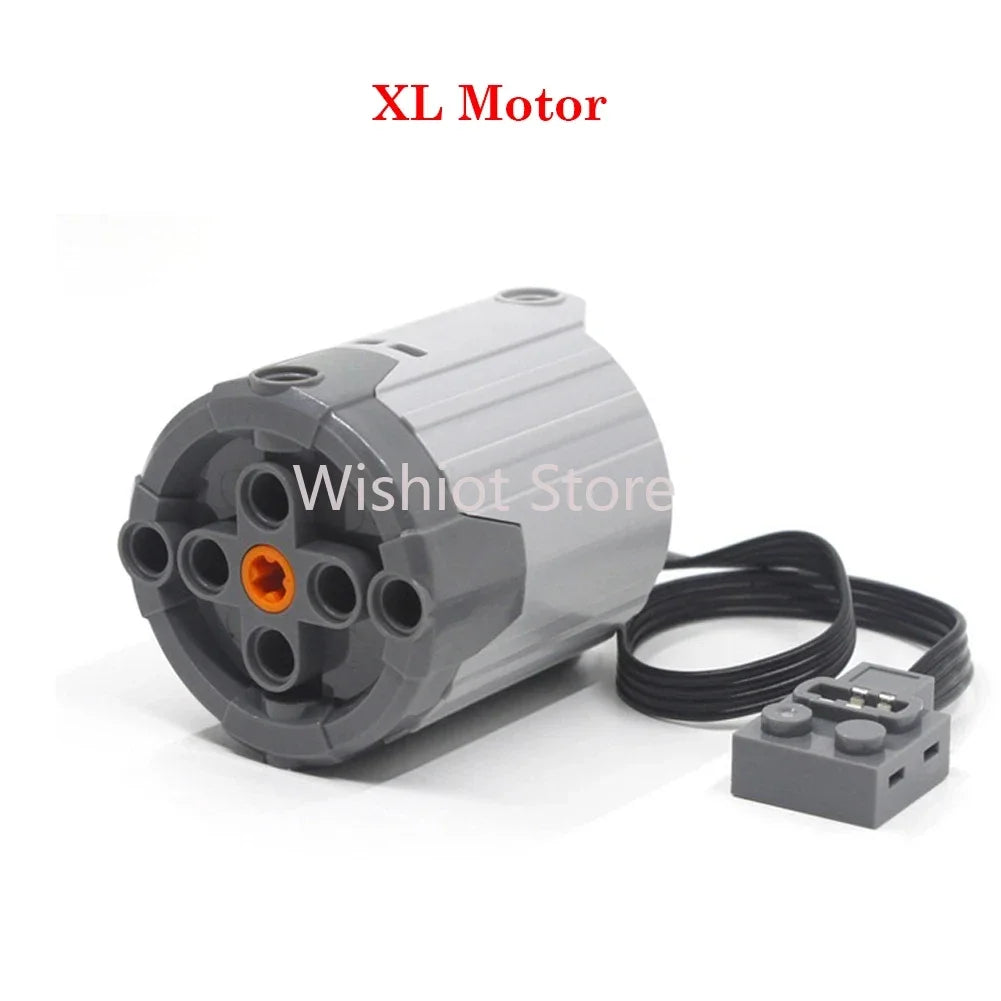 Technical MOC Power Functions Parts M L XL Servo Motor Train Buggy Motor IR Remote Compatible With Legoeds 8881 8883 5292 8886 ALPENZO