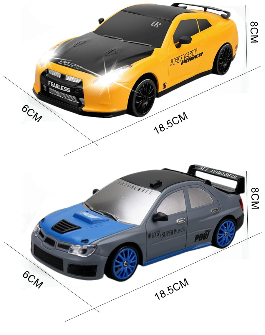 2.4G High speed Drift Rc Car 4WD Remote Control AE86 Model GTRPRO Vehicle Car RC Racing Cars Toy for Children Christmas Gifts ALPENZO